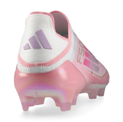 adidas F50 Elite Laceless FG Lamine Yamal 304 - Rose clair/Purple Glow/Lite Pink ÉDITION LIMITÉE