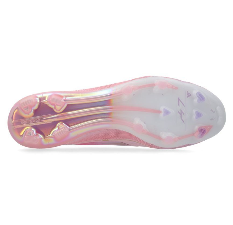 adidas F50 Elite Laceless FG Lamine Yamal 304 - Rose clair/Purple Glow/Lite Pink ÉDITION LIMITÉE