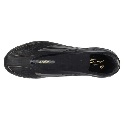 adidas F50 Elite Laceless FG Dark Spark - Noir/Argenté/Doré